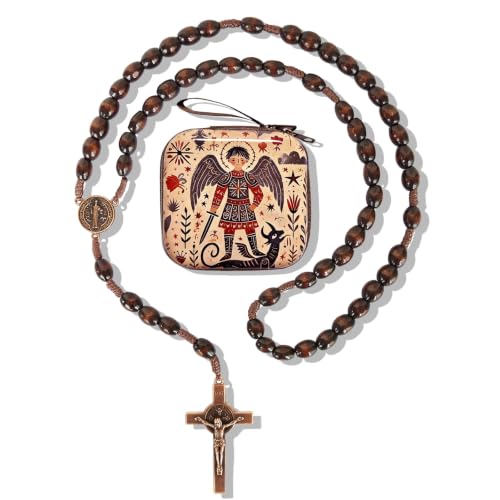 Catholic Rosary Beads, Rosarios Cross Pendant Decorative Prayer Box - color: Style-3
