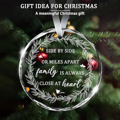 Christmas Ornaments Family Christmas Ornaments 2026 Long Distance Gifts - color: Family at Heart