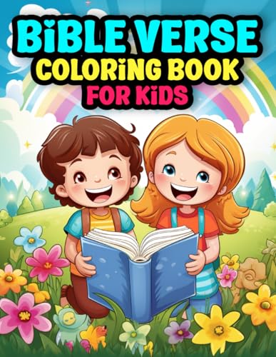 Bible Verses Coloring Book For Kids: Inspire Faith & Fun
