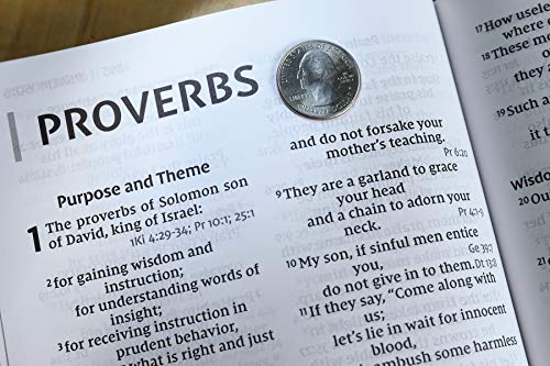 NIV, Reference Bible, Giant Print, Leather-Look, Black, Red Letter, Comfort Print