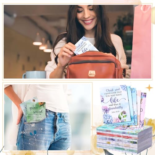 Kinlop 30 Pcs Christian Gifts for Women Small Prayer Journals, Floral - style: Floral