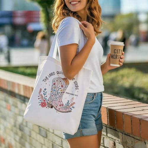 Bible Tote Bags Cute Christian Preppy Canvas Tote Bag Christian Gifts for Women Reusable Shopping Bags(Parent) - color: Bible-2