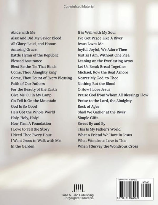 Simple Hymns for Piano: 42 Easy Hymns for Beginners