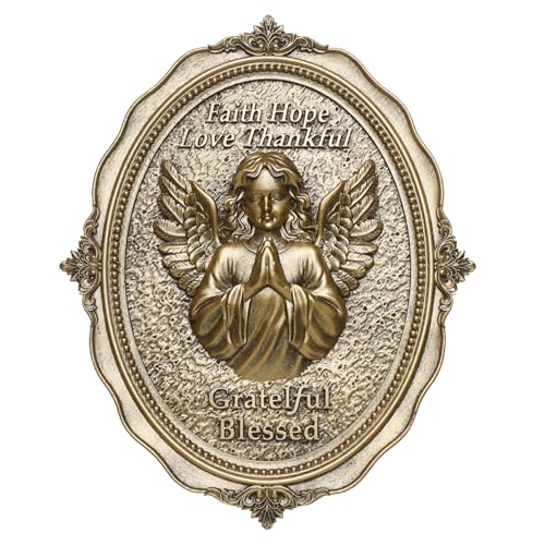 Vintage Wall Decor Angel Figurines Sympathy Gifts for Loss of Loved One - color: Angel Prayer