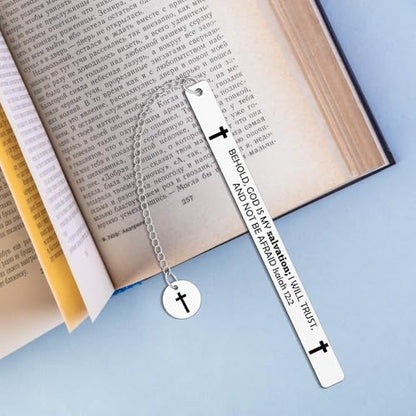 Metal Christian Bookmarks Gifts Bookmarks for Women Bible Verse Bookmark First Communion Gifts Religious Book Mark for Friends Christian Birthday Gifts for Boy Girl Teen - color: Religious Bookmark 09