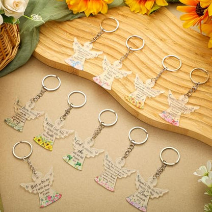 Remuuly Christmas Christian Gift Mini Bible Keychain Bulk - color: Christian