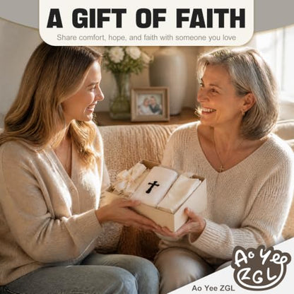 3 Pairs Unisex Cross Socks,Gifts for Christian: Easter Christmas - color: 2 Timothy 1:7 - White