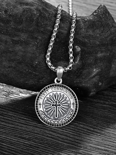 Confirmation Gifts Sterling Silver Confirmed in Christ Religious Catholic Jewerly - color: N