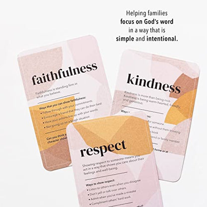 Duncan & Stone Childhood Christian Prayer Cards, 40 Bible Verses