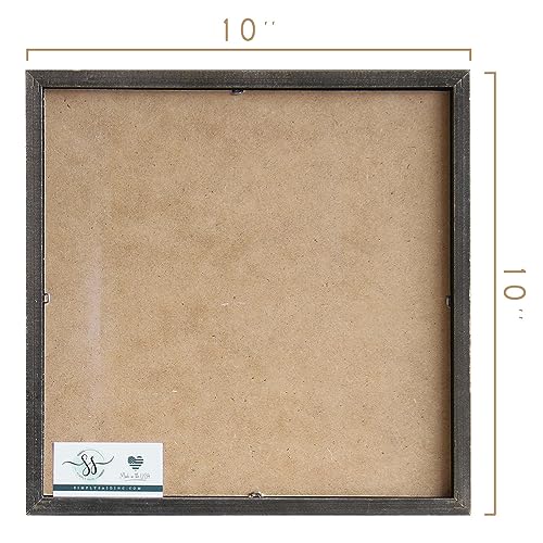 Simply Said, INC Rustic Frames Family Decor, Life's Greatest Blessing, 10 inch Wood Sign, Made in USA, RF1539 - color: Love Of Family Blessing