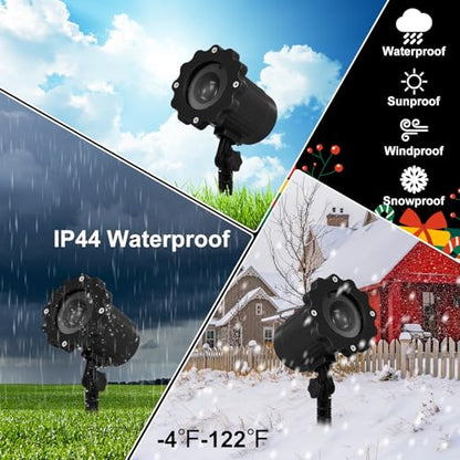Treela Nativity Projector Light Outdoor Christmas Religious Decoration