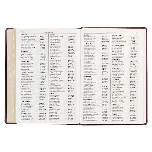 KJV Holy Bible, Super Giant Print Faux Leather Red Letter Edition - Ribbon Marker, King James Version, Burgundy (KJV Super Giant Print Editions)