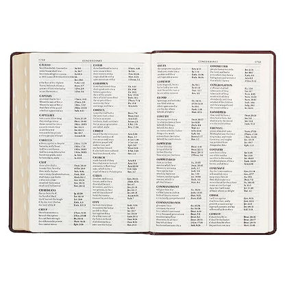 KJV Holy Bible, Super Giant Print Faux Leather Red Letter Edition - Ribbon Marker, King James Version, Burgundy (KJV Super Giant Print Editions)