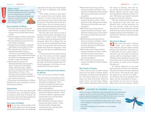 NLT GO Bible for Kids (LeatherLike, Teal Ocean): A Life-Changing Bible for Kids