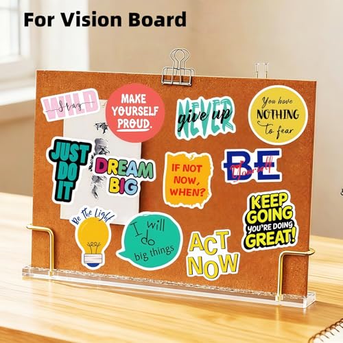 300Pcs Inspirational Scrapbook Motivational Stickers for Vision Board - style: inspirational style 300pcs
