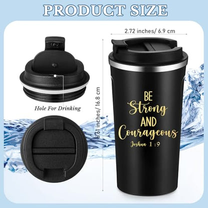 Meanplan 10 10 Set Christian Bible Verse Cup, Bible Theme, Black - color: Black, size: Bible Theme