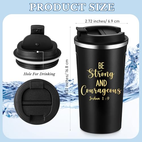 Meanplan 10 10 Set Christian Bible Verse Cup, Bible Theme, Black - color: Black, size: Bible Theme
