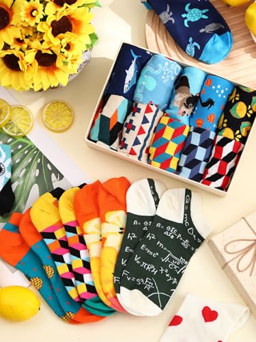 Vabean 36 Funny Men's Socks - color: Fun Pattern