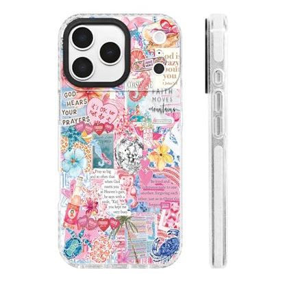 for iPhone 17 Pro Max/iPhone 18 Pro Max Case Cute Pink Faith - color: PinkLetter, size: iPhone 17 Pro Max & iPhone 18 Pro Max