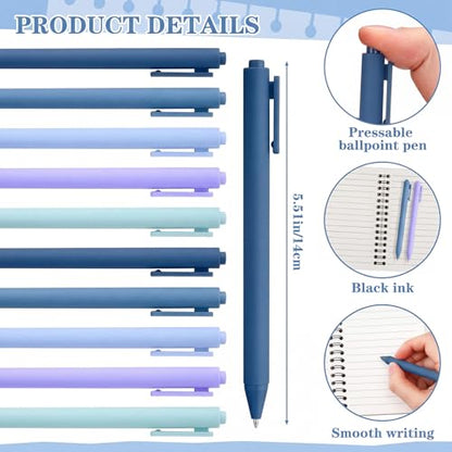 10 Set Christian Gifts Bulk for Teacher Blue Bible Notebooks - color: Blue
