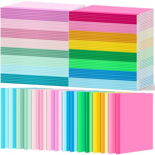 Handepo 100 Pack A5 Composition Notebooks Bulk 5"x8" Notebooks Fantastic - color: Fantastic, size: A5