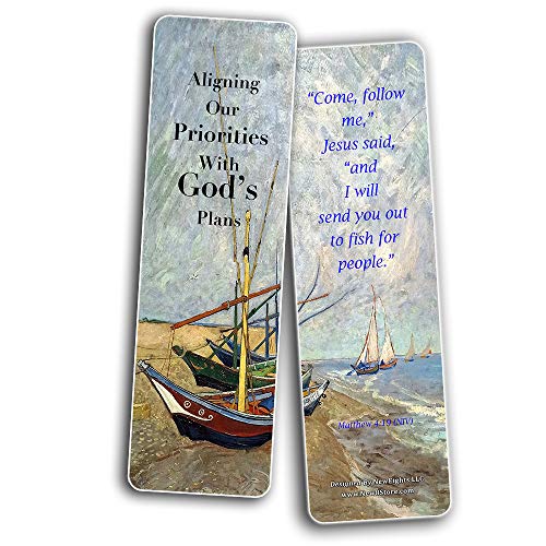 NewEights Wonderful Magnificent God Bible Verses Bookmarks (12 Pack) - color: Wonderful Magnificent God Bible Verses (12-pack)