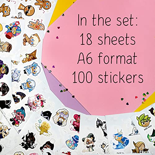 100Pcs Video Game Stickers for Laptop, Kingdom Stickers, Game Merchandise, Contest Poster, Gifts for Women & Men - color: Computer Game 3