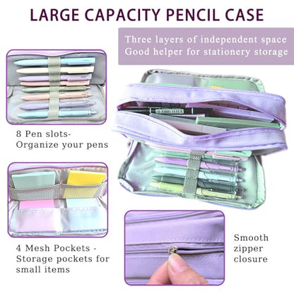 Purple Bible Study Journaling Kit for Women,Bible Learner Supples set - color: purple