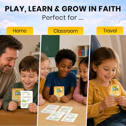 Who Knows Bible Better - Teachings and Facts Card Game, 300 Questions - color: Bible Teachings & Facts