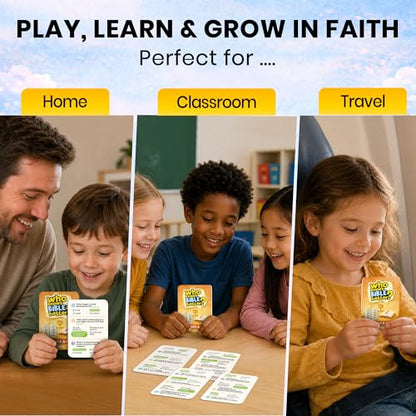 Who Knows Bible Better - Teachings and Facts Card Game, 300 Questions - color: Bible Teachings & Facts