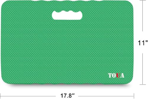 Kneeling Pad Thick Extra Large High Density Foam Comfort Kneeling Pad for Work Gardening Yoga Exercise Garden Knee Pad Green, 1 Pack - color: Green, size: Large - 1 Pack
