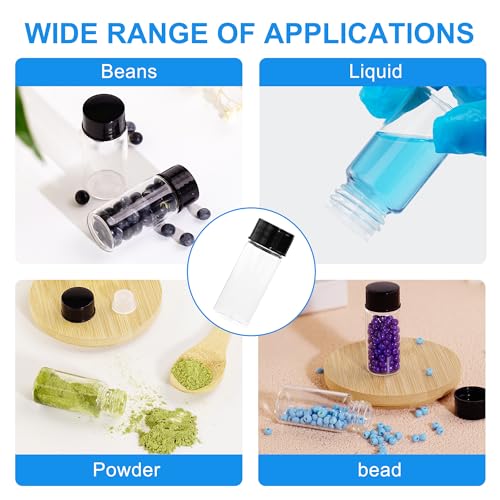 10ml Clear Glass Vials with Screw Caps 30PCS - style: 10ml-30pcs