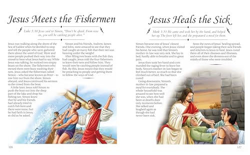 The Children's Bible: 136 Illustrated Stories from the Old and New Testaments (Arcturus Deluxe Children's Classics)
