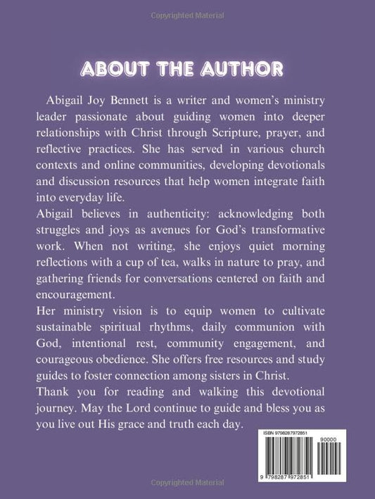 A 365-Day Devotional for Women: Daily Encouragement to Strengthen Your Faith, Embrace Grace, and Walk Boldly with God