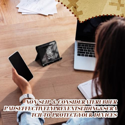Novabright 24 Pcs Christian Bible Verse Bamboo Phone Stand, Foldable Style - style: Foldable Size
