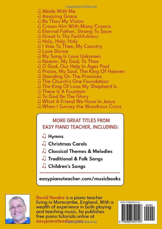 Easy Piano Teacher Hymns - Book One: Twenty popular hymns arranged for easy piano (Easy Piano Series)