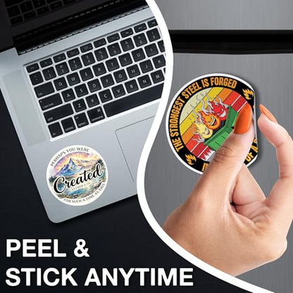 [3PCS] Perhaps You were Created for Such A Time Sticker Christian Mountain - color: Created Sticker
