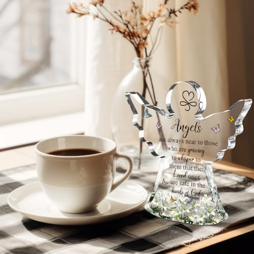 Jetec Sympathy Bereavement Gift in Memory of Loved One,Cute Angel - style: Cute Angel