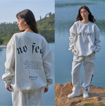 Women Men Hoodies Oversized Fleece Sweatshirt Fashion Clothing Fall Christian Sweaters Ties - color: Gray, size: Medium