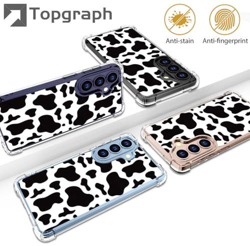 for Samsung Galaxy S26+ Plus Case - Black Cow Print - color: Black Cow Print, size: Galaxy S26+ Plus