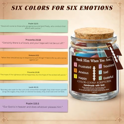 Lunmon Football Bible Jar Color-coded Bible Verses Catholic Scripture Jar - style: Football