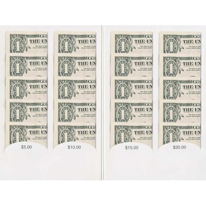 50 - $20 Alleluia Easter Dollar Bill Coin Folders