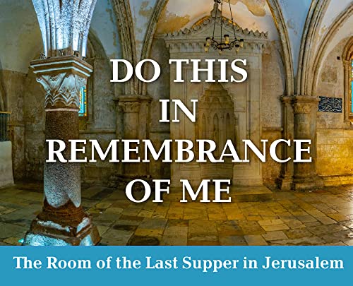 Genuine Olive Wood Communion Set from the Holy Land - 2 Hand-Carved Cups and Engraved Tray "Do This in Remembrance of Me" - Authentic Bethlehem Wood Gift for Pastors & Home Worship - Includes Gift Bag - color: 2 Cup Set [Small, Olive Wood Tray]