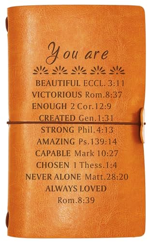 You Are Beautiful-Positive Christian Journal-Bible Verse Floral Design Scripture Notebook for Women Girls-Inspirational Birthday Back to School Christmas Gift-Refillable Travel Photo Diary Journal - style: book57-You Are Beautiful Eccl 3:11