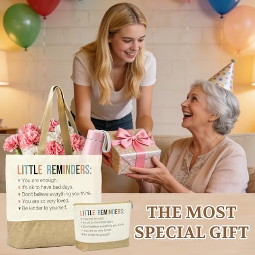 FriendsTote Bag, Funny gift Friend Tote bag, Best friend Makeup Bag, for Women Men Best Friends Birthday Gift - color: Littlereminders 0156