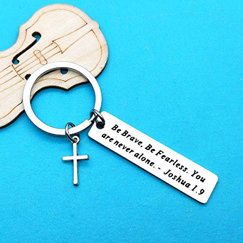 Xiahuyu Christian Keychain - Bible Verse Baptism & Communion Gift - Inspirational Religious Gifts for Women & Men - color: Christian-2