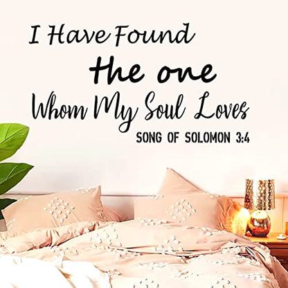 Bible Verse Wall Decals Vinyl Wall Quotes Stickers Inspirational Quotes Wall Decal Peel and Stick Wall Decor Religious Wall Decoration for Living Room Bedroom Office Bathroom