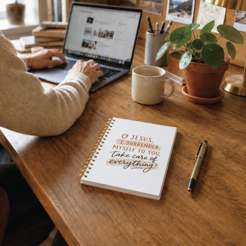 Jesus Spiral Notebook Journal for Women Girls Gifts,5.5×8.3 Inch - color: 002-jesus
