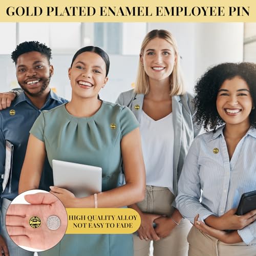 Ceenna 50 Pcs Employee of the Month Star Lapel Pins, Thanks for You Do - style: Thanks