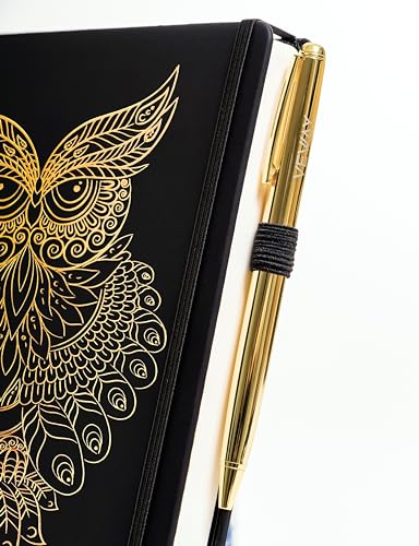 Veway Mystic Owl Journal and Pen Gift Set for Women & Men - style: Mystic Owl